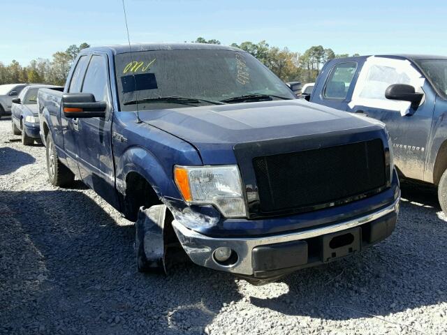 1FTFX1CF4BFA14480 - 2011 FORD F150 SUPER BLUE photo 1