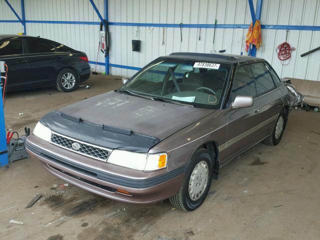 JF2BC65C6LH640856 - 1990 SUBARU LEGACY LS TAN photo 2