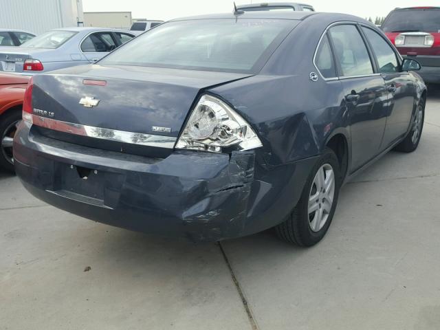 2G1WB58KX81302136 - 2008 CHEVROLET IMPALA LS GRAY photo 4