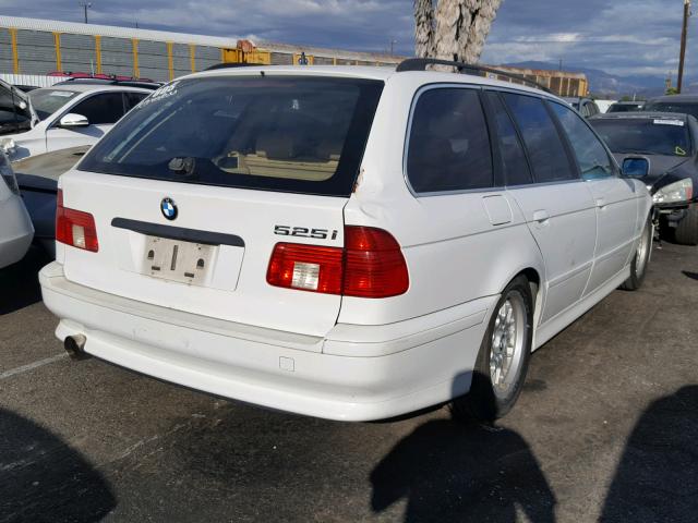 WBADS43422GD86755 - 2002 BMW 525 IT AUT WHITE photo 4