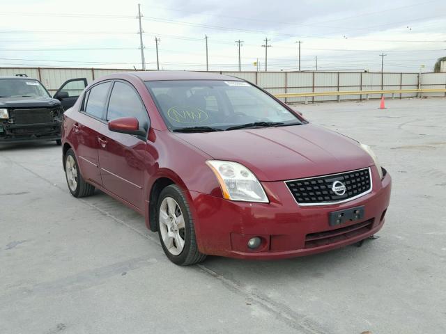 3N1AB61E38L647442 - 2008 NISSAN SENTRA 2.0 RED photo 1