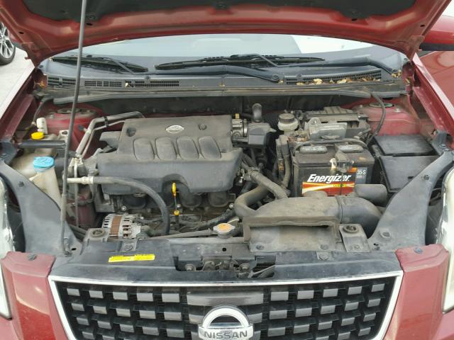 3N1AB61E38L647442 - 2008 NISSAN SENTRA 2.0 RED photo 7