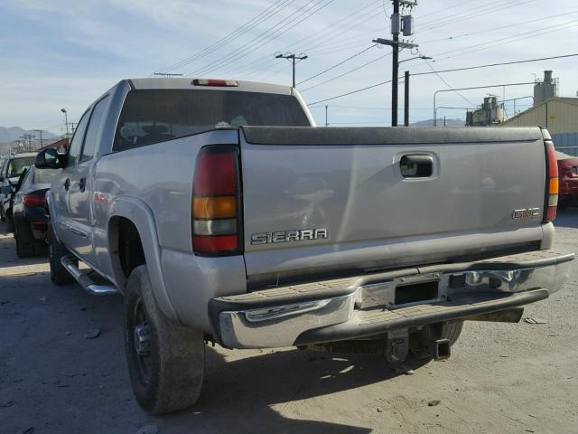 1GTHK23G64F192027 - 2004 GMC SIERRA K25 SILVER photo 3