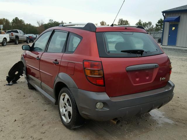 5Y2SL65806Z440693 - 2006 PONTIAC VIBE MAROON photo 3