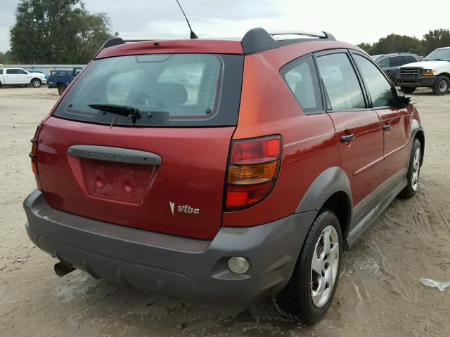 5Y2SL65806Z440693 - 2006 PONTIAC VIBE MAROON photo 4