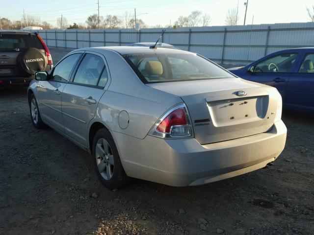 3FAHP07Z18R107787 - 2008 FORD FUSION SE GRAY photo 3