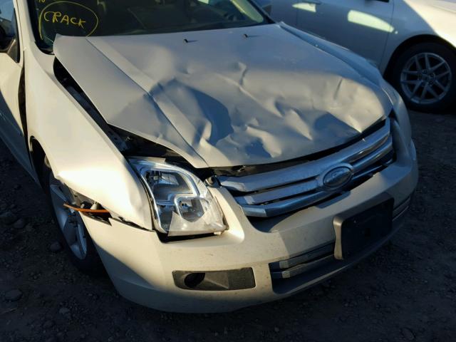 3FAHP07Z18R107787 - 2008 FORD FUSION SE GRAY photo 9