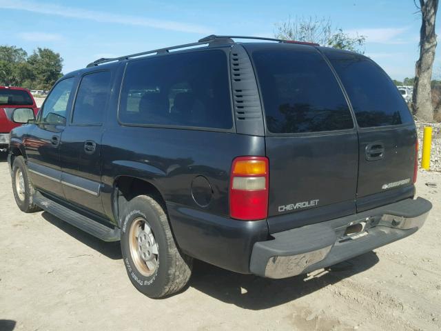 3GNEC16Z03G175543 - 2003 CHEVROLET SUBURBAN C BLACK photo 3