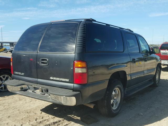 3GNEC16Z03G175543 - 2003 CHEVROLET SUBURBAN C BLACK photo 4