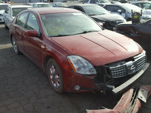 1N4BA41E86C824946 - 2006 NISSAN MAXIMA SE RED photo 1