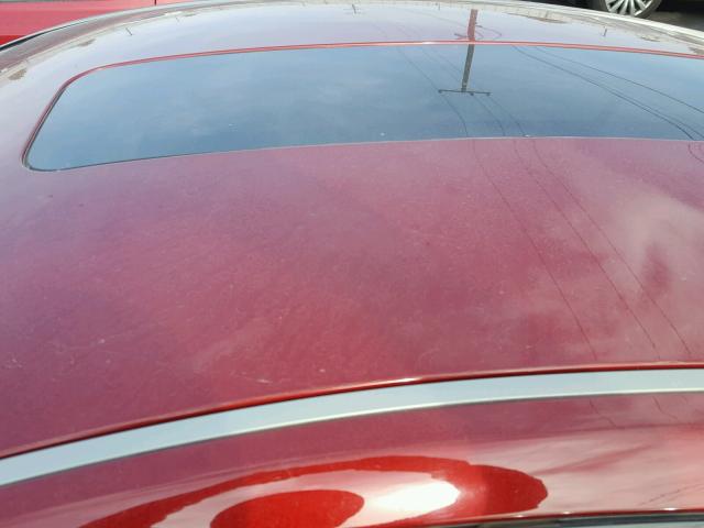 1N4BA41E86C824946 - 2006 NISSAN MAXIMA SE RED photo 9