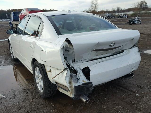 1N4BL11E46C165269 - 2006 NISSAN ALTIMA SE WHITE photo 3