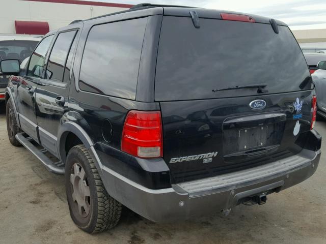 1FMFU15L54LA29467 - 2004 FORD EXPEDITION BLACK photo 3