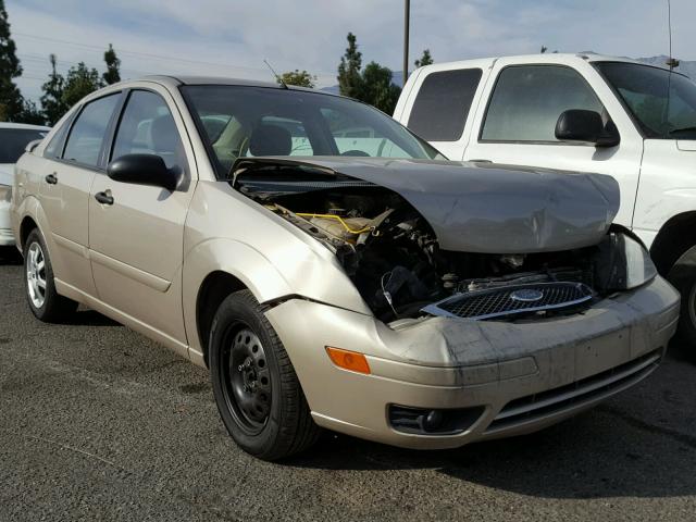 1FAFP34N76W106356 - 2006 FORD FOCUS ZX4 GOLD photo 1