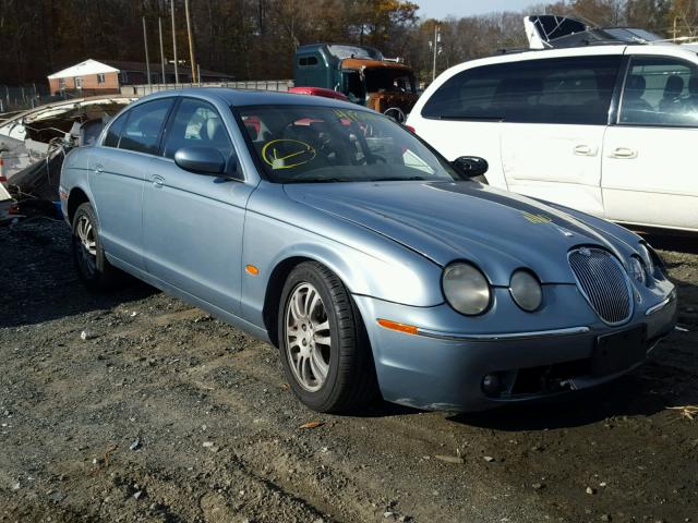 SAJWA01T85FN22204 - 2005 JAGUAR S-TYPE BLUE photo 1