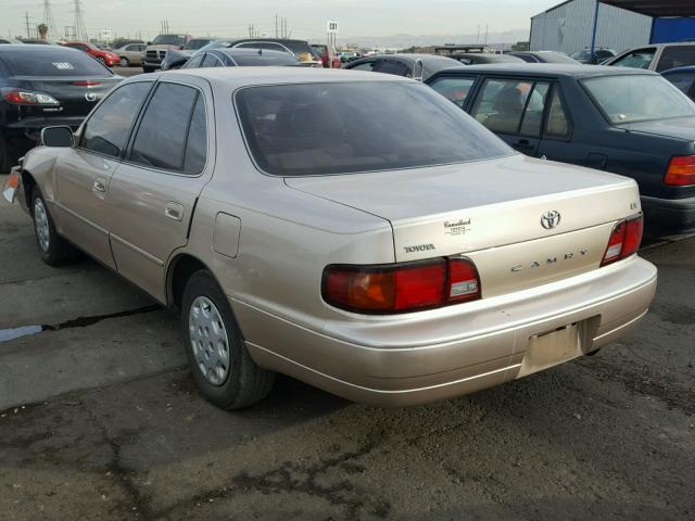 JT2SK12E9S0300200 - 1995 TOYOTA CAMRY LE ოქროსფერი ფოტო 3