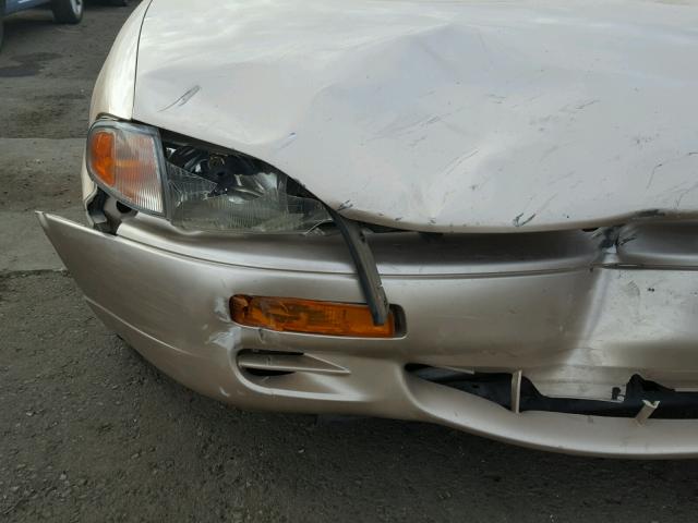 JT2SK12E9S0300200 - 1995 TOYOTA CAMRY LE ოქროსფერი ფოტო 9