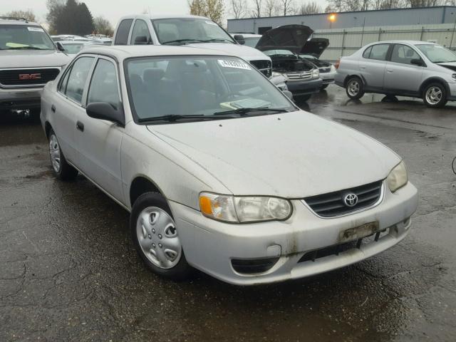 1NXBR12E11Z423785 - 2001 TOYOTA COROLLA CE SILVER photo 1