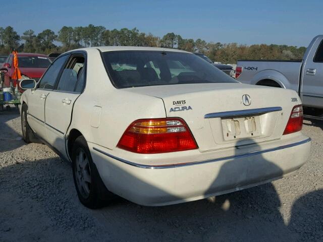 JH4KA9656YC008741 - 2000 ACURA 3.5RL WHITE photo 3