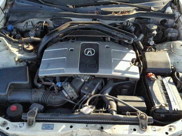 JH4KA9656YC008741 - 2000 ACURA 3.5RL WHITE photo 7