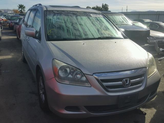 5FNRL38775B126849 - 2005 HONDA ODYSSEY EX WHITE photo 1