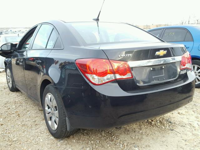 1G1PA5SH8E7483885 - 2014 CHEVROLET CRUZE LS BLACK photo 3