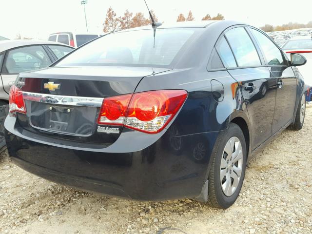 1G1PA5SH8E7483885 - 2014 CHEVROLET CRUZE LS BLACK photo 4