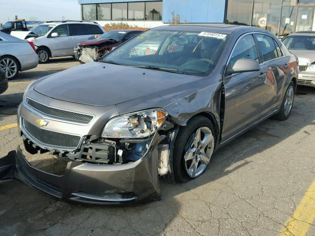 1G1ZC5EBXAF294066 - 2010 CHEVROLET MALIBU 1LT 棕色 照片 2
