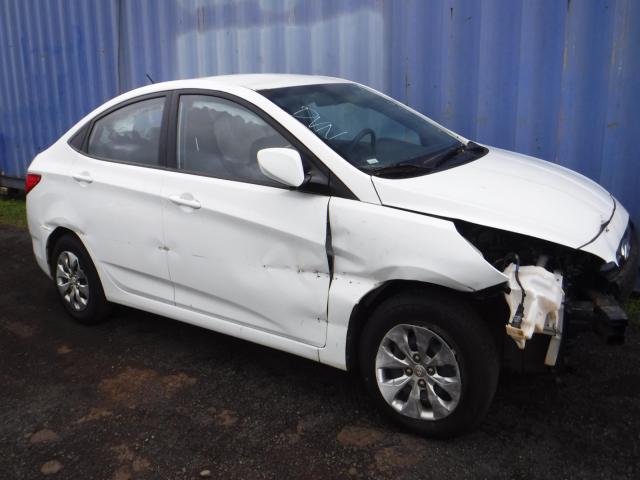 KMHCT4AE8GU966262 - 2016 HYUNDAI ACCENT SE WHITE photo 1