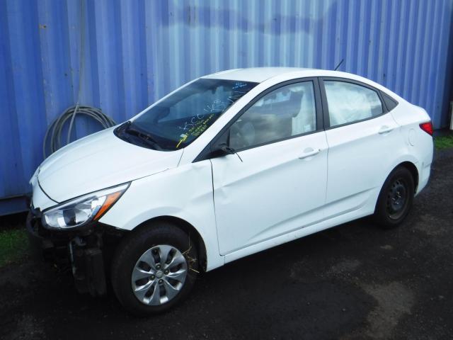 KMHCT4AE8GU966262 - 2016 HYUNDAI ACCENT SE WHITE photo 2