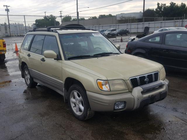 JF1SF65581H702087 - 2001 SUBARU FORESTER S GREEN photo 1