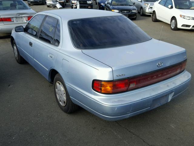 4T1SK12E8NU047287 - 1992 TOYOTA CAMRY LE BLUE photo 3