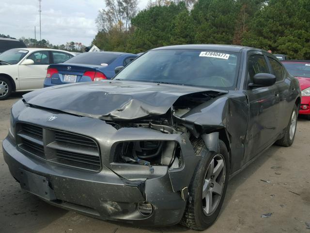 2B3LA43D19H639157 - 2009 DODGE CHARGER CHARCOAL photo 2