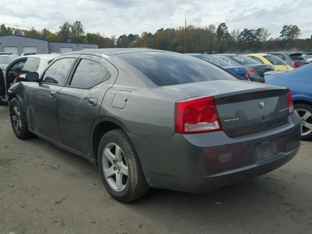 2B3LA43D19H639157 - 2009 DODGE CHARGER CHARCOAL photo 3