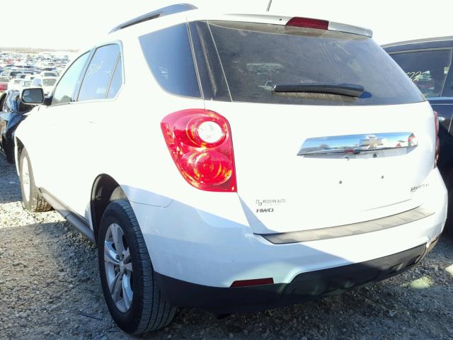 2GNFLFEK7E6108622 - 2014 CHEVROLET EQUINOX LT WHITE photo 3