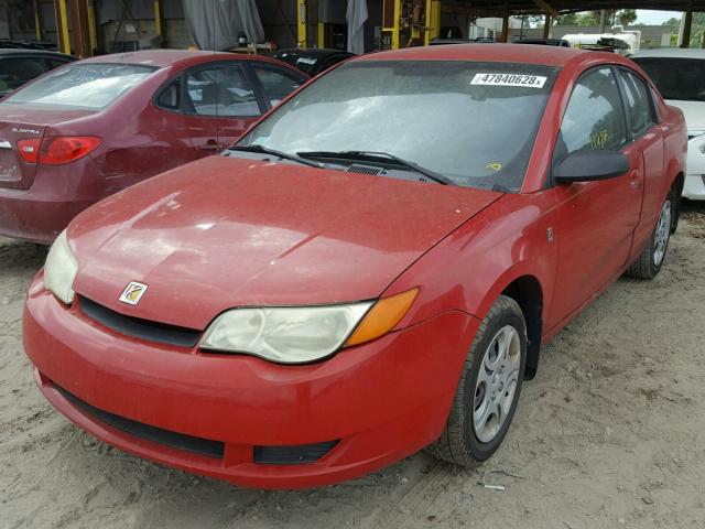 1G8AM12F14Z148699 - 2004 SATURN ION LEVEL RED photo 2