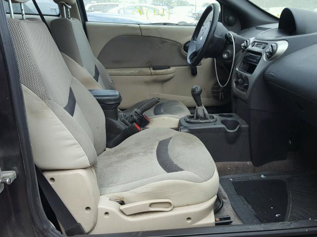 1G8AM12F14Z148699 - 2004 SATURN ION LEVEL RED photo 5