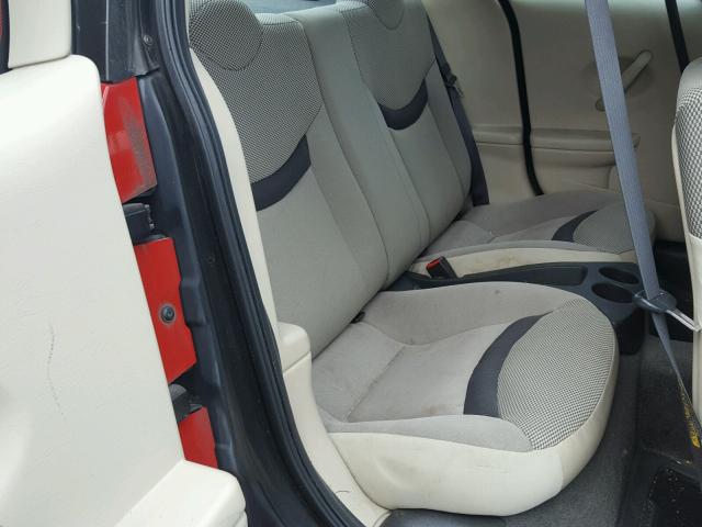 1G8AM12F14Z148699 - 2004 SATURN ION LEVEL RED photo 6