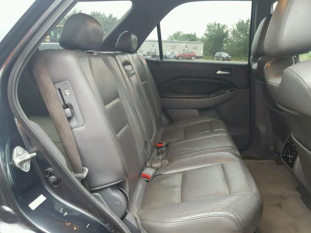 2HNYD18816H544271 - 2006 ACURA MDX TOURIN GRAY photo 6