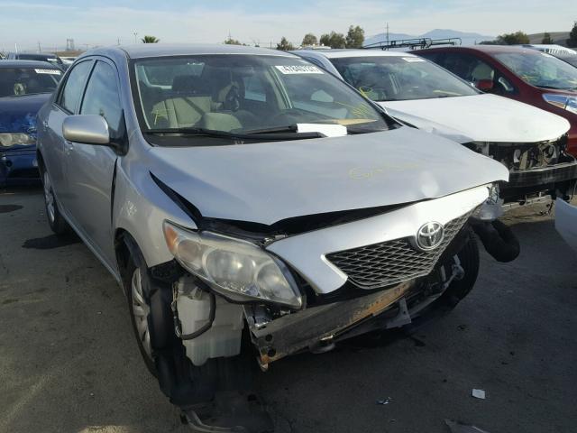 1NXBU40E29Z159667 - 2009 TOYOTA COROLLA BA GRAY photo 1