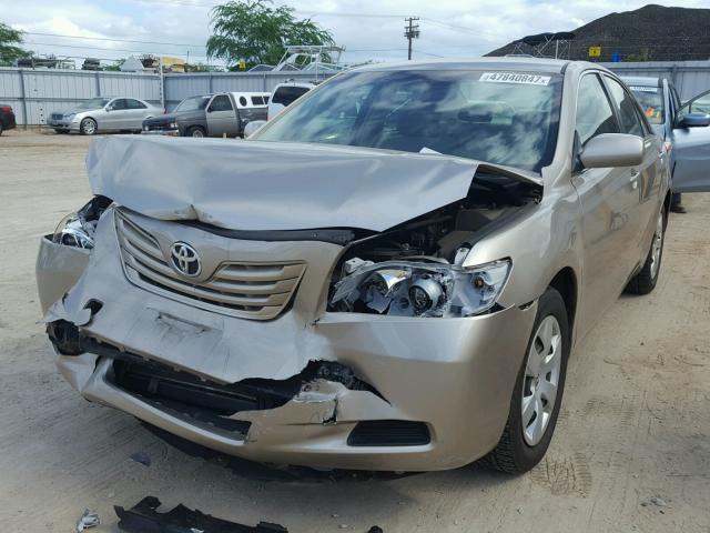 JTNBE46K473056179 - 2007 TOYOTA CAMRY NEW GOLD photo 2