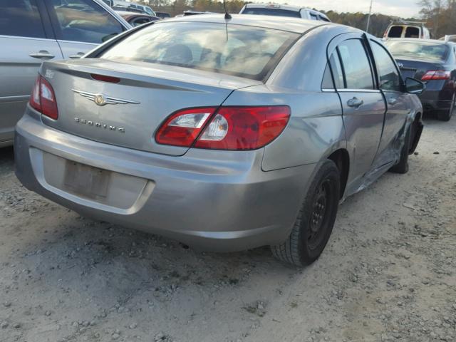 1C3LC46K67N610247 - 2007 CHRYSLER SEBRING GRAY photo 4