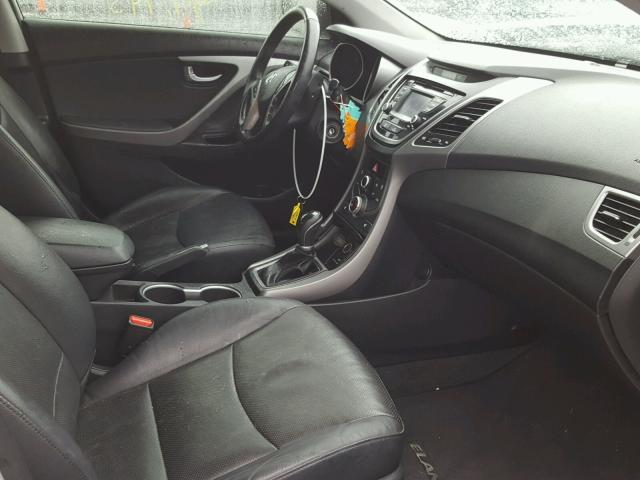 KMHDH4AE7EU142367 - 2014 HYUNDAI ELANTRA SE SILVER photo 5