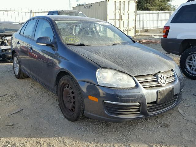 3VWJZ7AJ3AM025366 - 2010 VOLKSWAGEN JETTA S BLUE photo 1