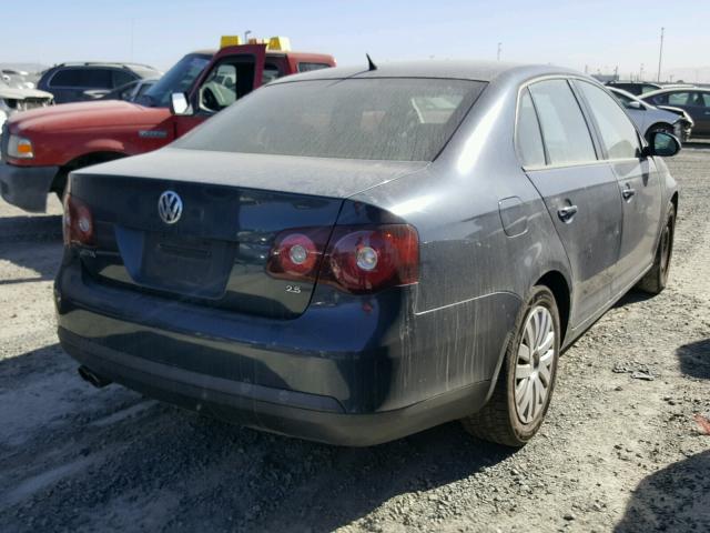 3VWJZ7AJ3AM025366 - 2010 VOLKSWAGEN JETTA S BLUE photo 4