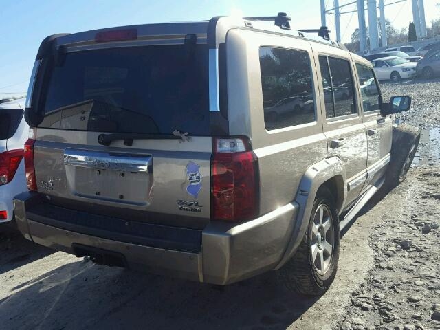 1J8HG58256C276224 - 2006 JEEP COMMANDER 棕色 照片 4