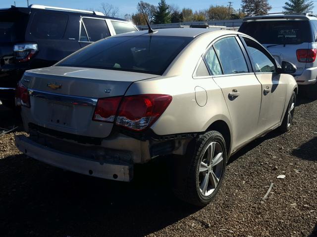 1G1PG5SC4C7138904 - 2012 CHEVROLET CRUZE LT CREAM photo 4