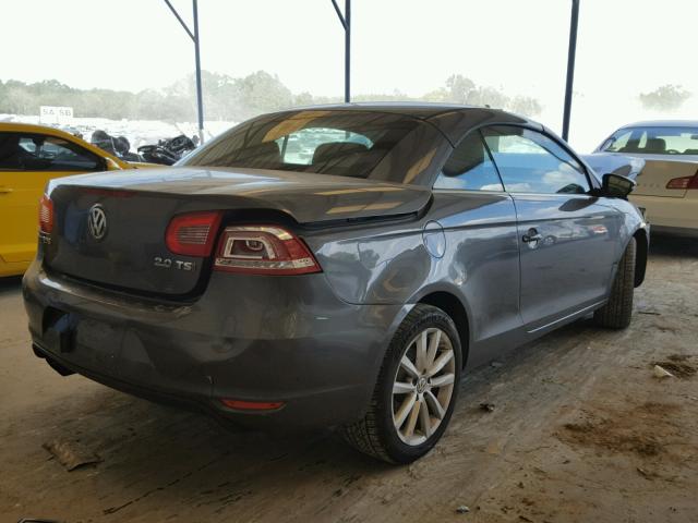 WVWBW7AH7CV011797 - 2012 VOLKSWAGEN EOS KOMFOR 灰色 照片 4