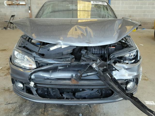 WVWBW7AH7CV011797 - 2012 VOLKSWAGEN EOS KOMFOR 灰色 照片 9