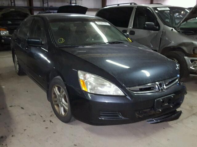 JHMCM56357C013723 - 2007 HONDA ACCORD SE GRAY photo 1